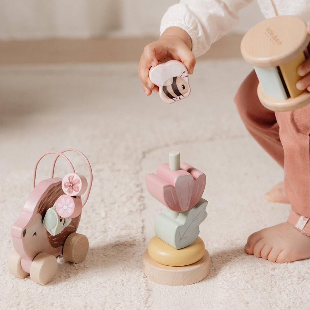 LITTLE DUTCH Geschenkset Holz - Fairy Garden rosa - wunderwunsch
