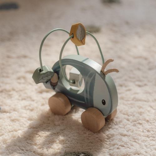 LITTLE DUTCH Geschenkset Holz - Forest Friends blau - wunderwunsch
