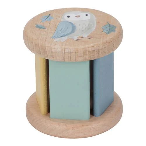 LITTLE DUTCH Geschenkset Holz - Forest Friends blau - wunderwunsch