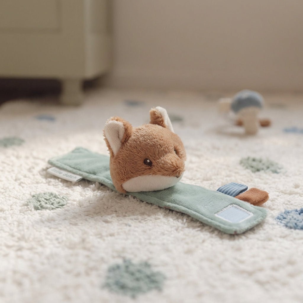 LITTLE DUTCH Handgelenkrassel - Fuchs - Forest Friends - wunderwunsch