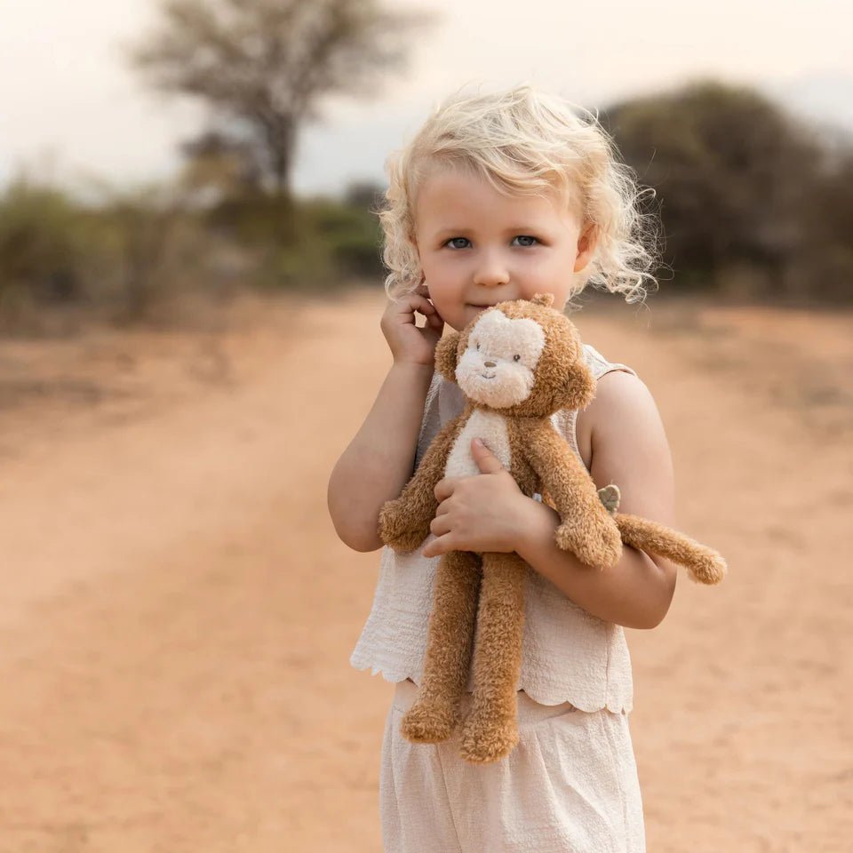 LITTLE DUTCH Kuschelaffe - Safari Friends - wunderwunsch