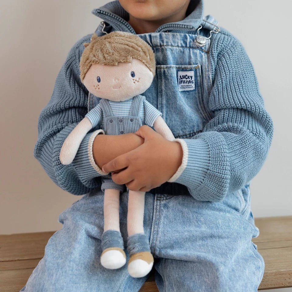 LITTLE DUTCH Kuschelpuppe - Junge - Jim - wunderwunsch