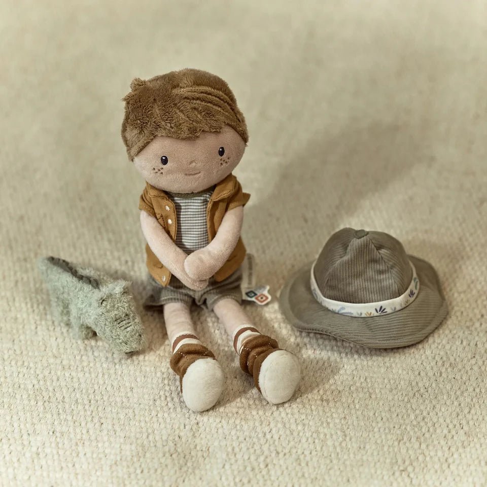 LITTLE DUTCH Kuschelpuppe - Ranger Jim - Safari Friends - wunderwunsch