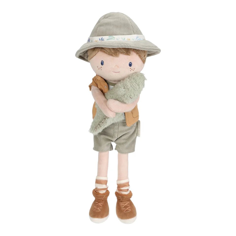 LITTLE DUTCH Kuschelpuppe - Ranger Jim - Safari Friends - wunderwunsch