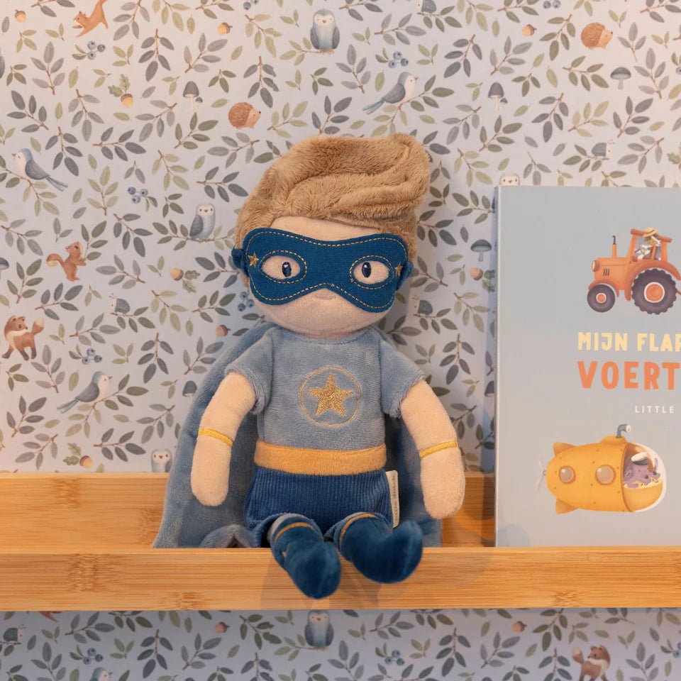 LITTLE DUTCH Kuschelpuppe - Superheld - Jim - wunderwunsch