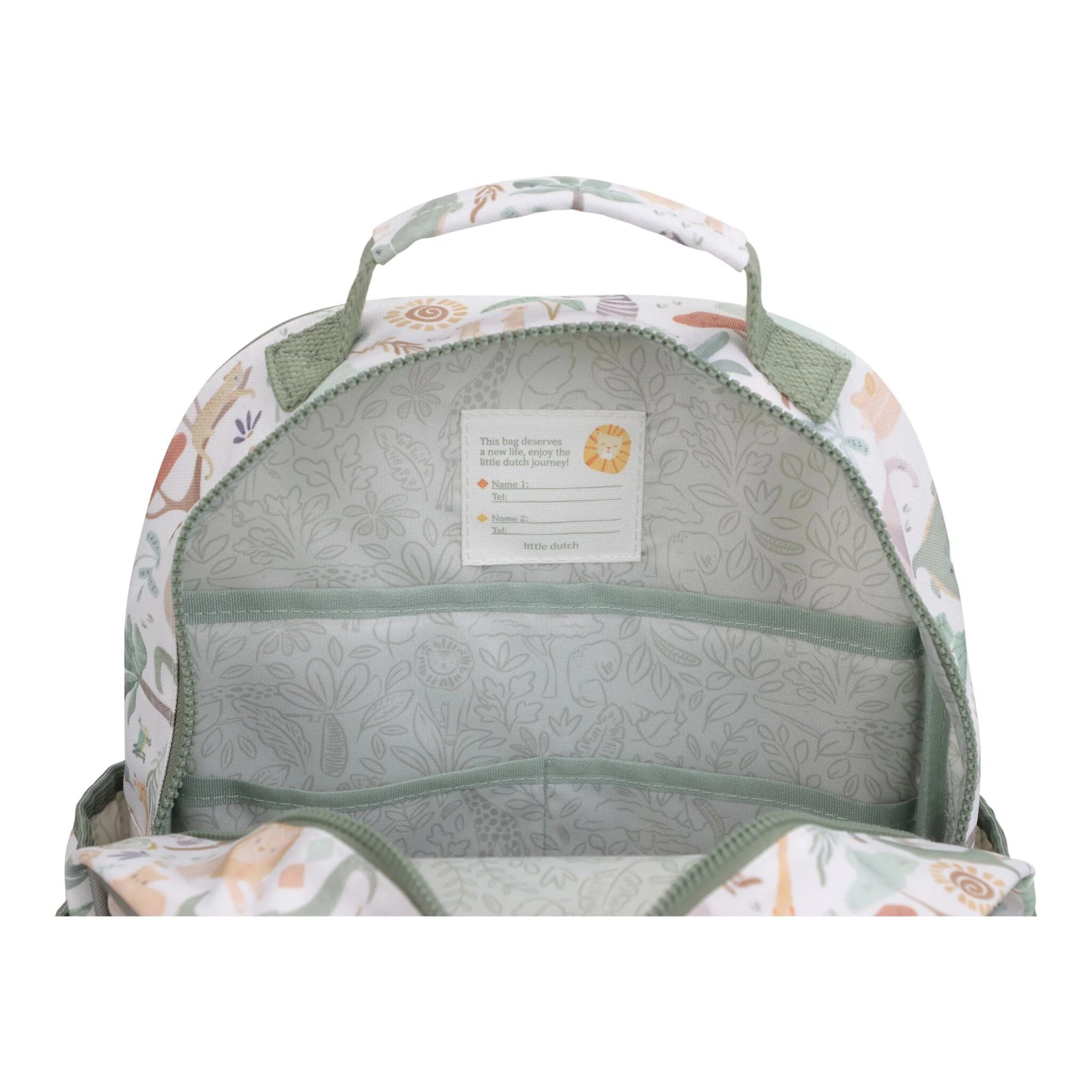 LITTLE DUTCH Rucksack - Safari Friends - wunderwunsch
