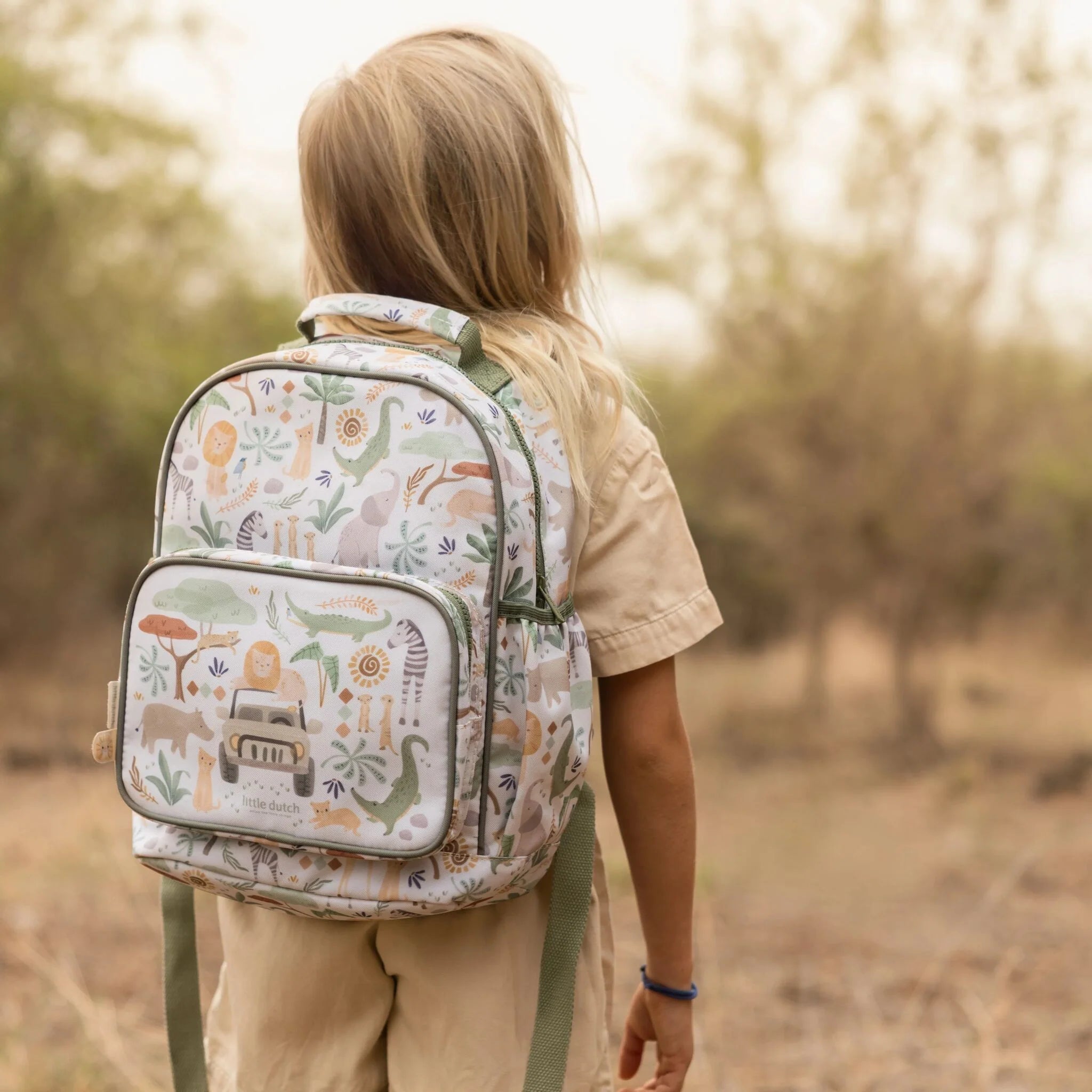 LITTLE DUTCH Rucksack - Safari Friends - wunderwunsch