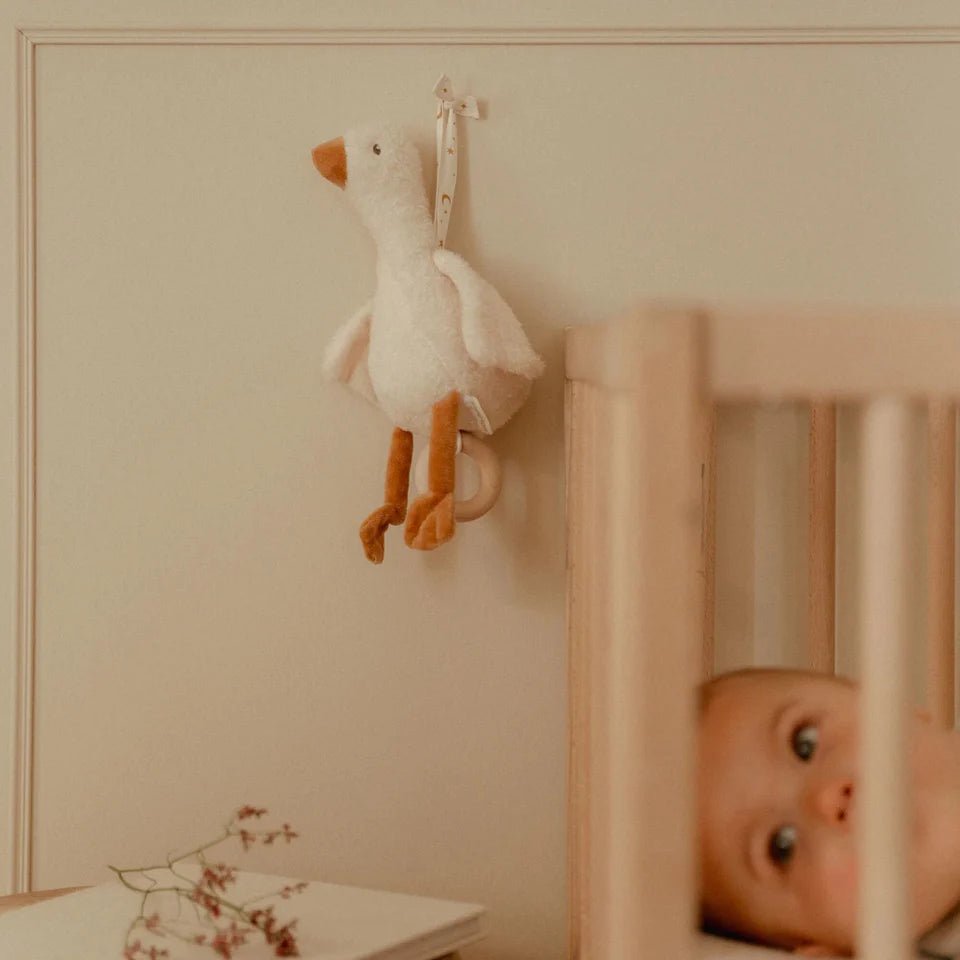 LITTLE DUTCH Spieluhr - Gans weiß - Little Goose - wunderwunsch