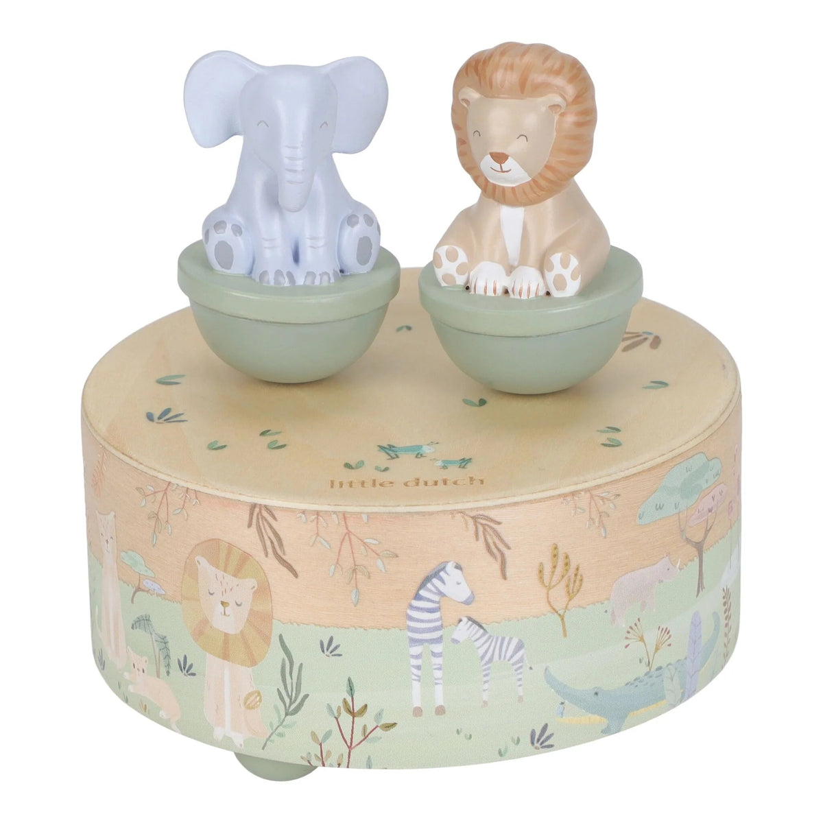 LITTLE DUTCH Spieluhr - Safari Friends - wunderwunsch