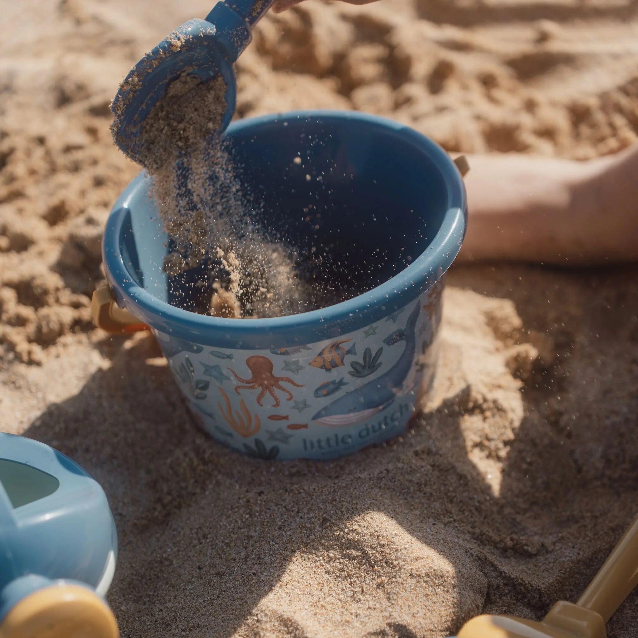 LITTLE DUTCH Strandset - Ozean blau - wunderwunsch