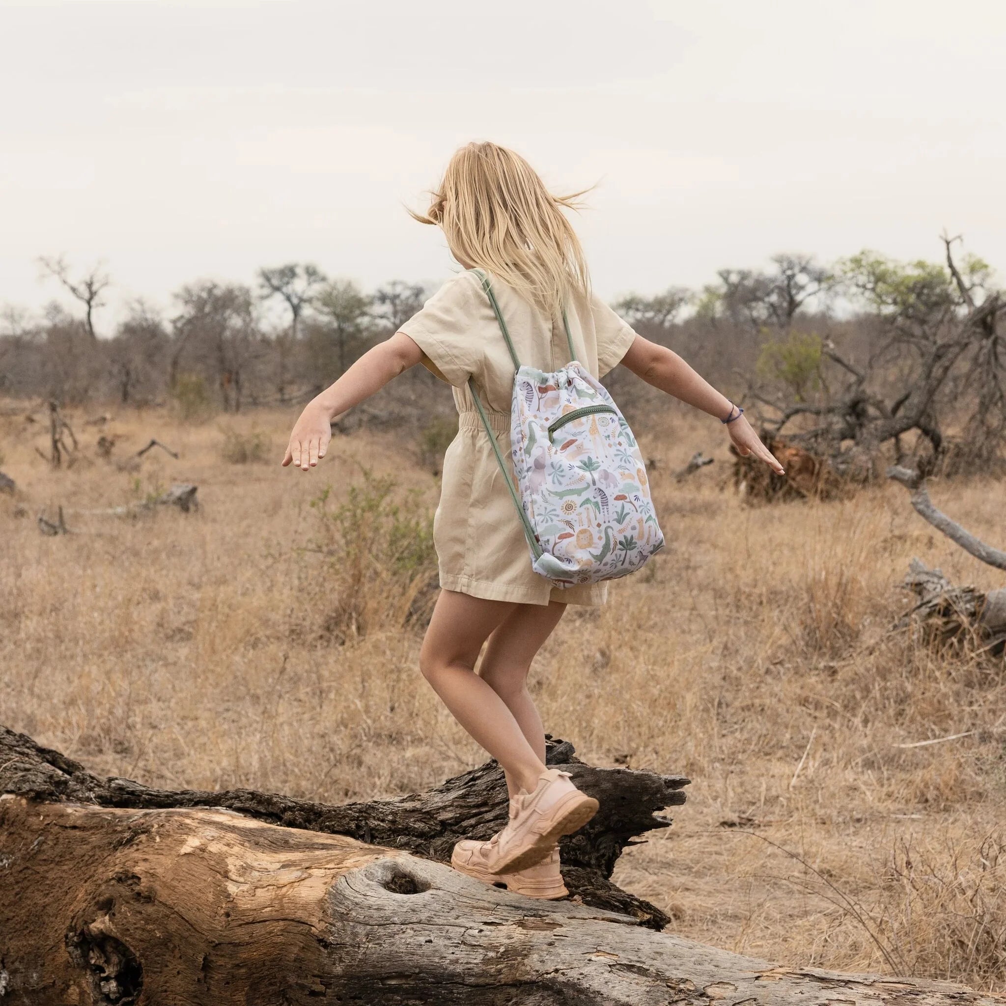 LITTLE DUTCH Turnbeutel - Safari Friends - wunderwunsch