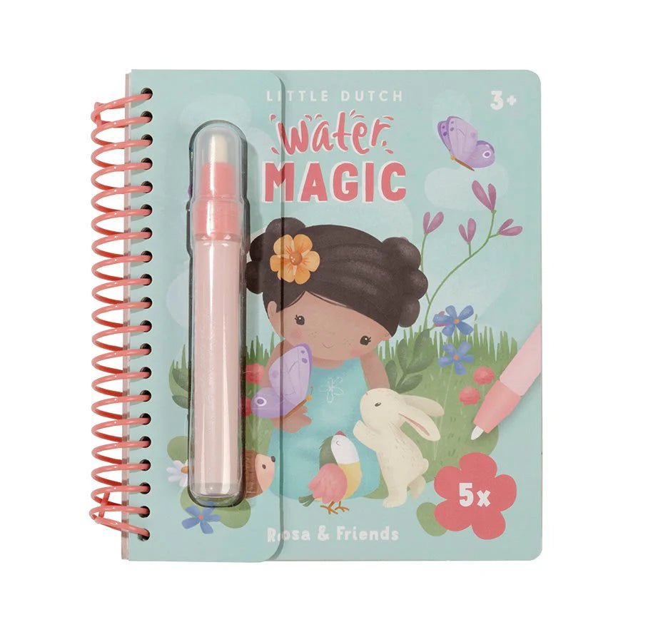 LITTLE DUTCH Wasserfarbenbuch - Rosa & Friends - wunderwunsch