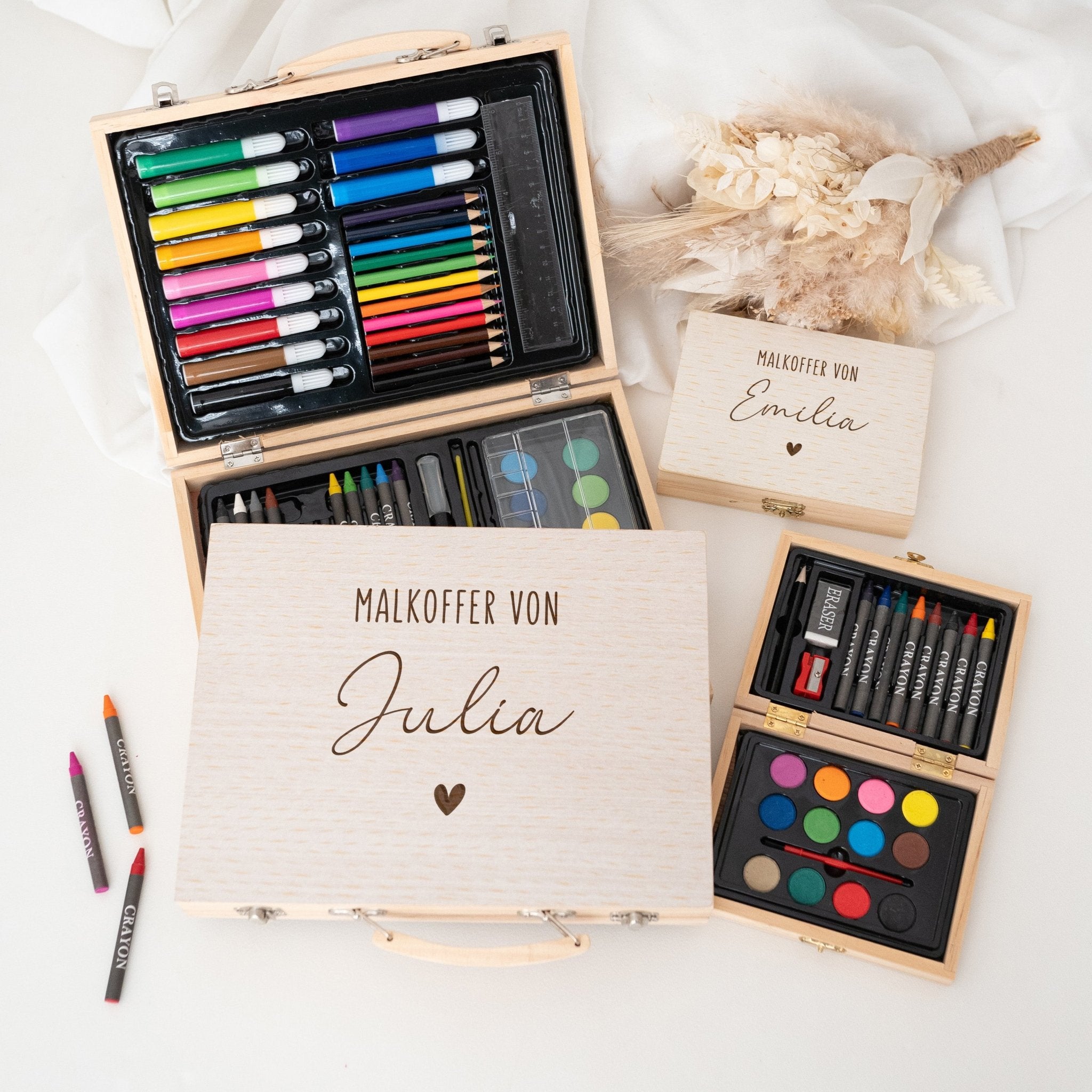 Malkoffer personalisiert - wunderwunsch