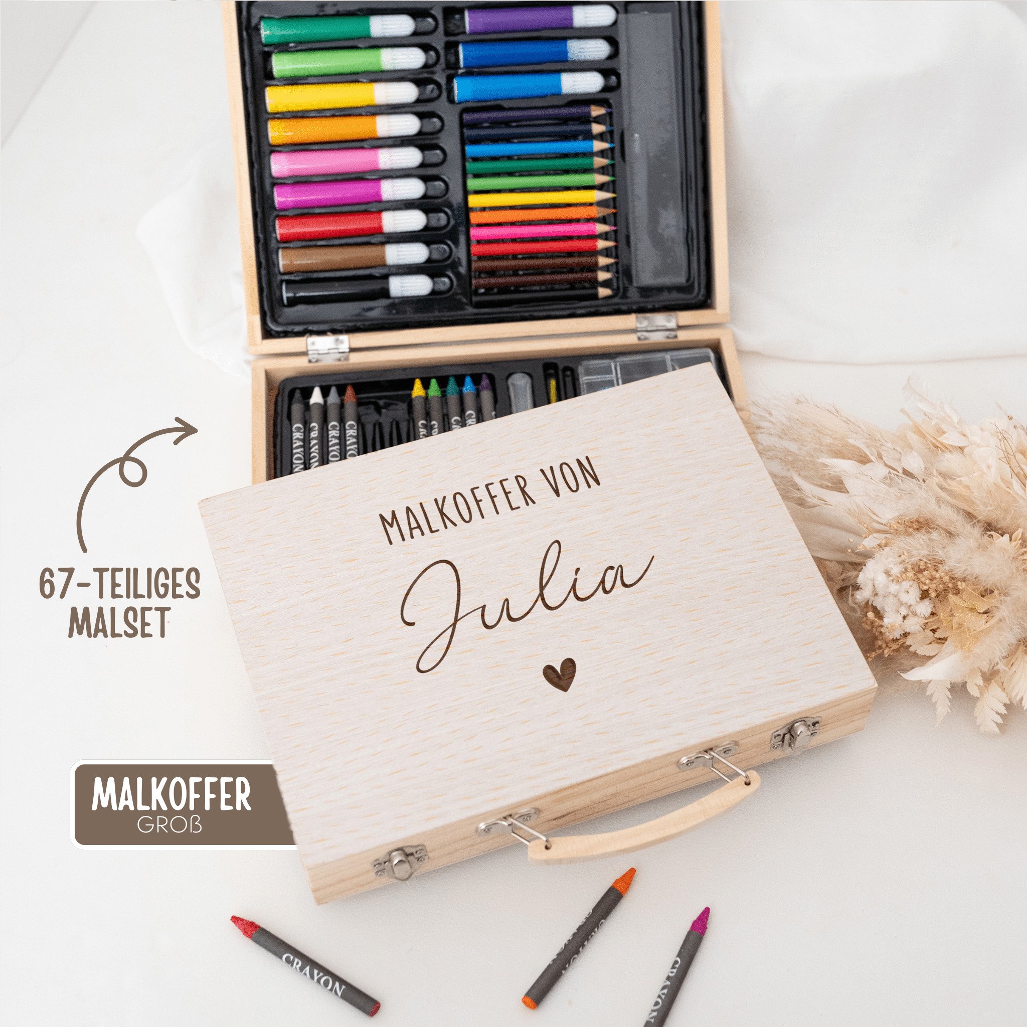 Malkoffer personalisiert - wunderwunsch