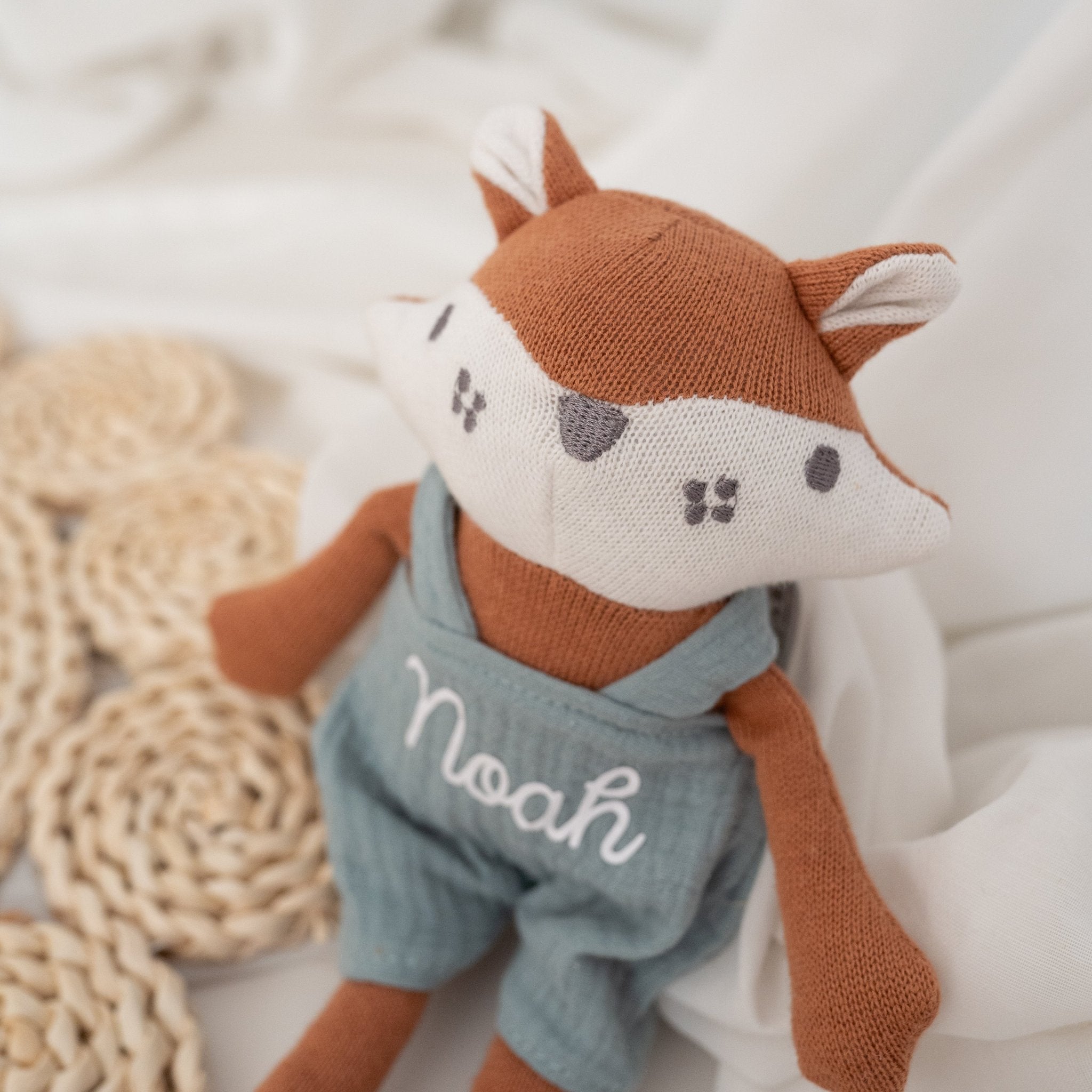 MAXIMO Kuscheltier Fuchs, Löwe oder Einhorn personalisierbar - wunderwunsch