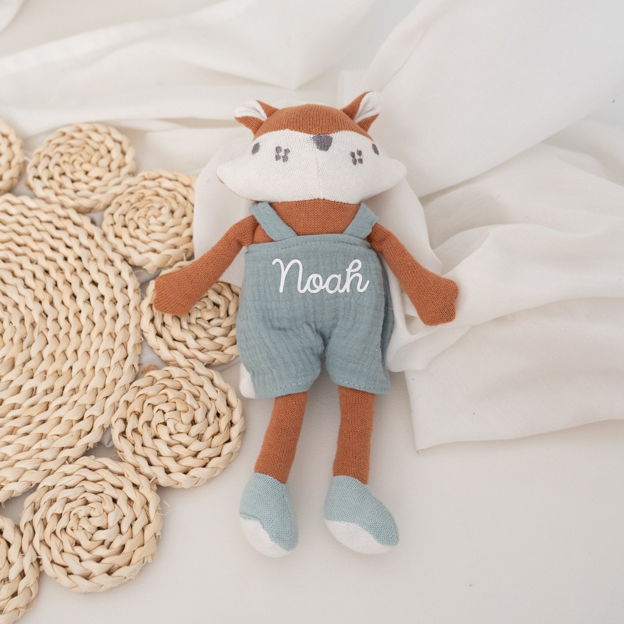 MAXIMO Kuscheltier Fuchs, Löwe oder Einhorn personalisierbar - wunderwunsch