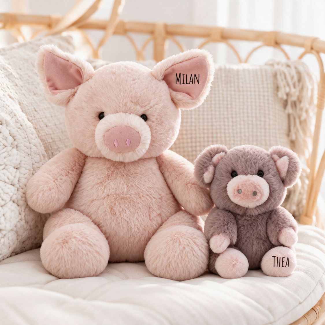 MCHUGS Kuscheltier personalisiert - Schwein - wunderwunsch
