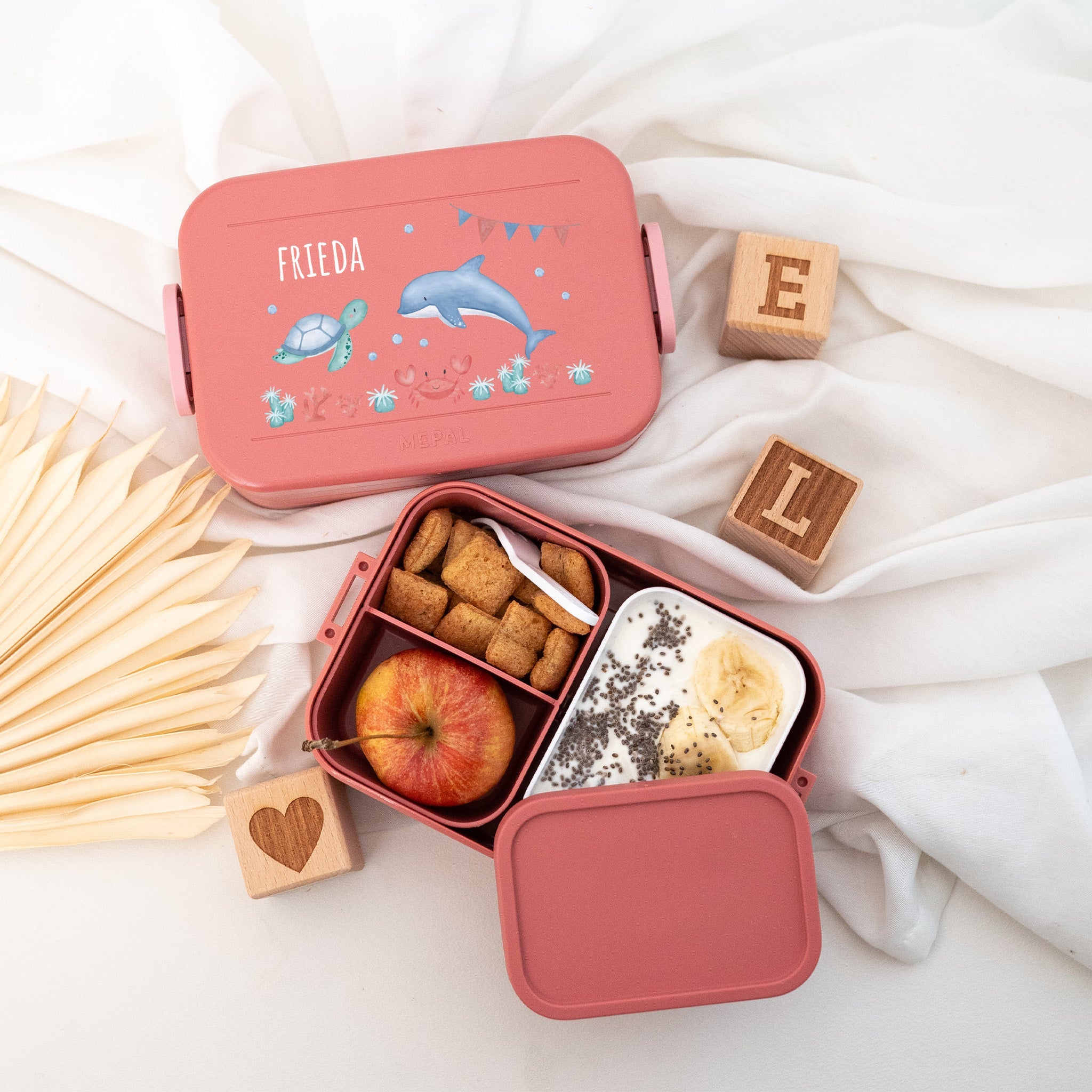 MEPAL Brotdose mit Einsatz - Tiere - wunderwunsch