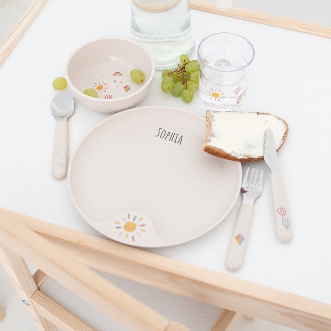 MEPAL X LITTLE DUTCH Kindergeschirrset 6tlg. personalisierbar - wunderwunsch