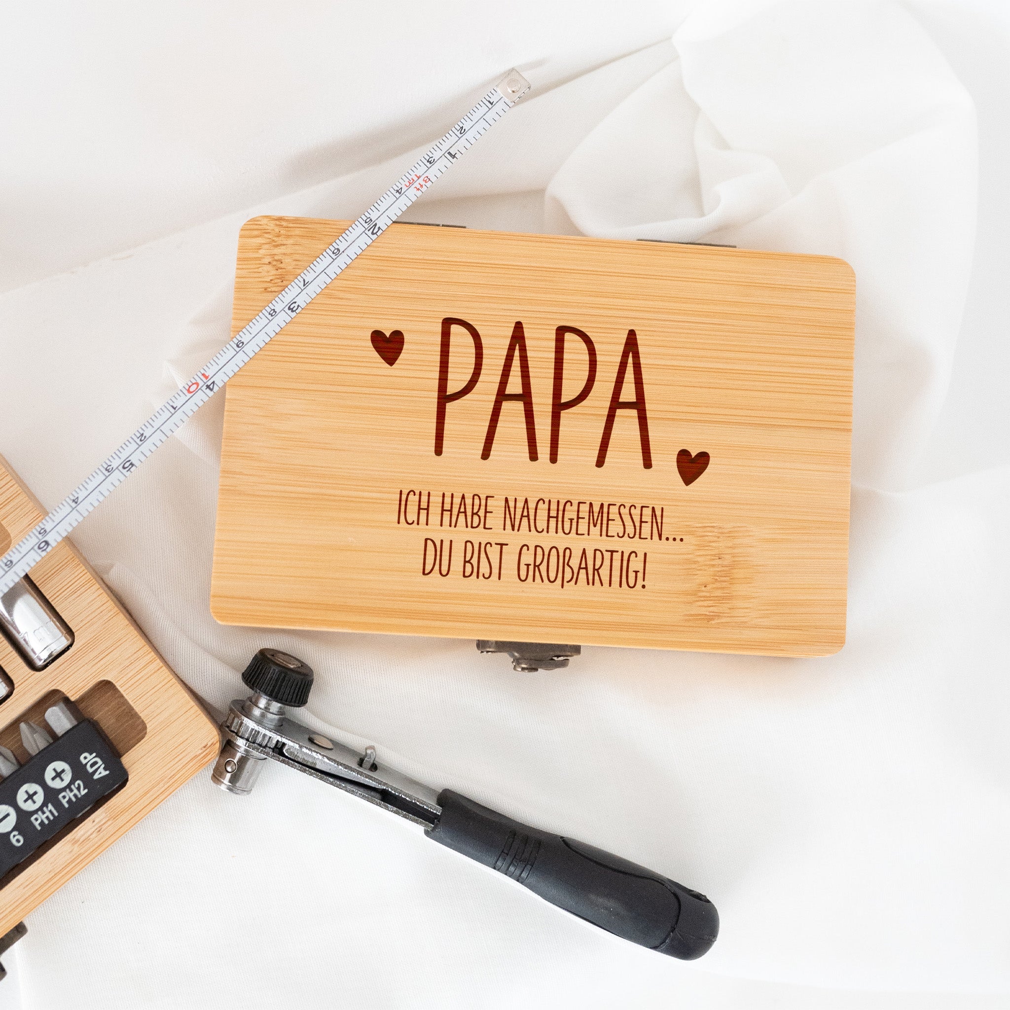 Mini Werkzeugset - Papa ist großartig - wunderwunsch