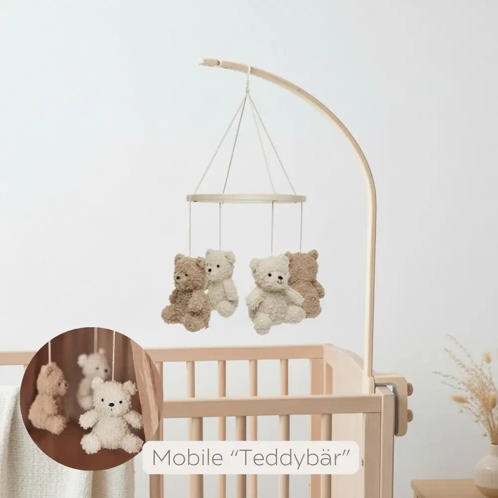 Mobile Halter aus Holz - optional mit Mobile - wunderwunsch