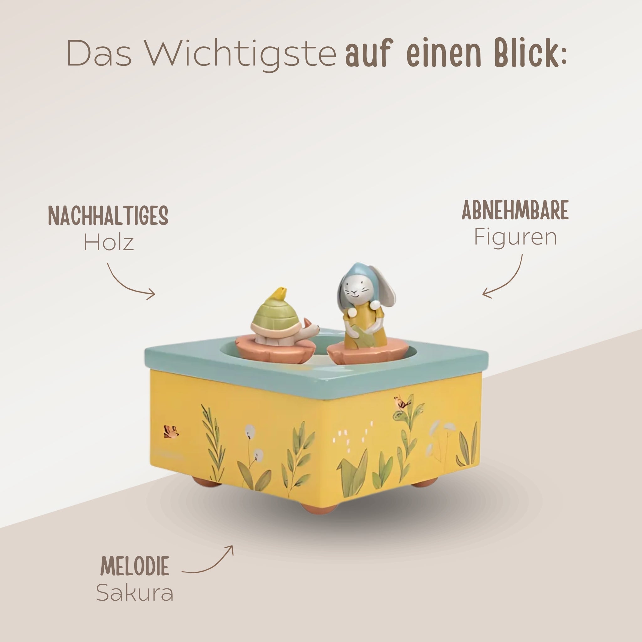 MOULIN ROTY Musikspieluhr personalisiert - wunderwunsch