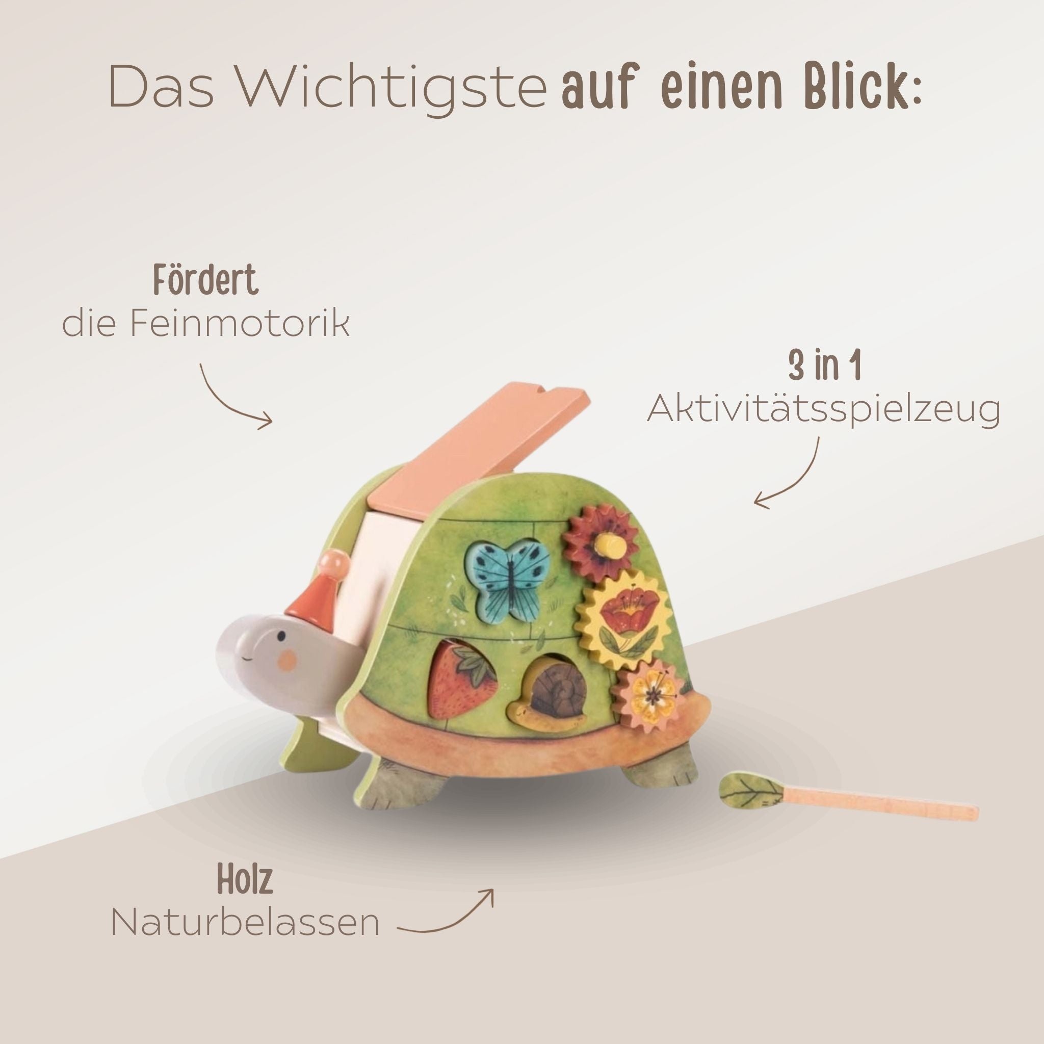 MOULIN ROTY Schildkröte - wunderwunsch
