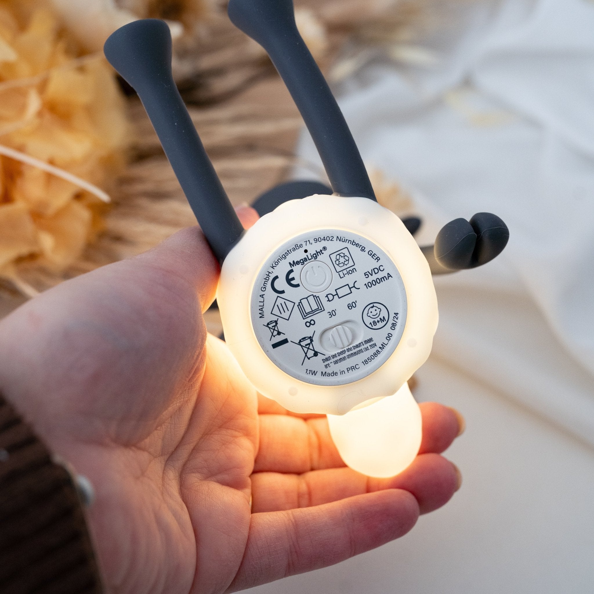 Nachtlicht Shaun das Schaf - wunderwunsch
