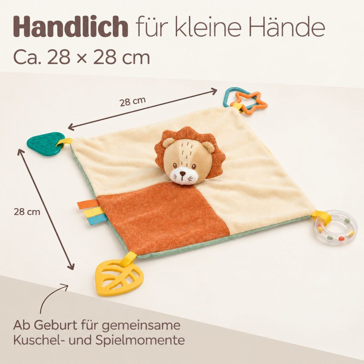 NATTOU Activity Schmusetuch personalisiert - wunderwunsch