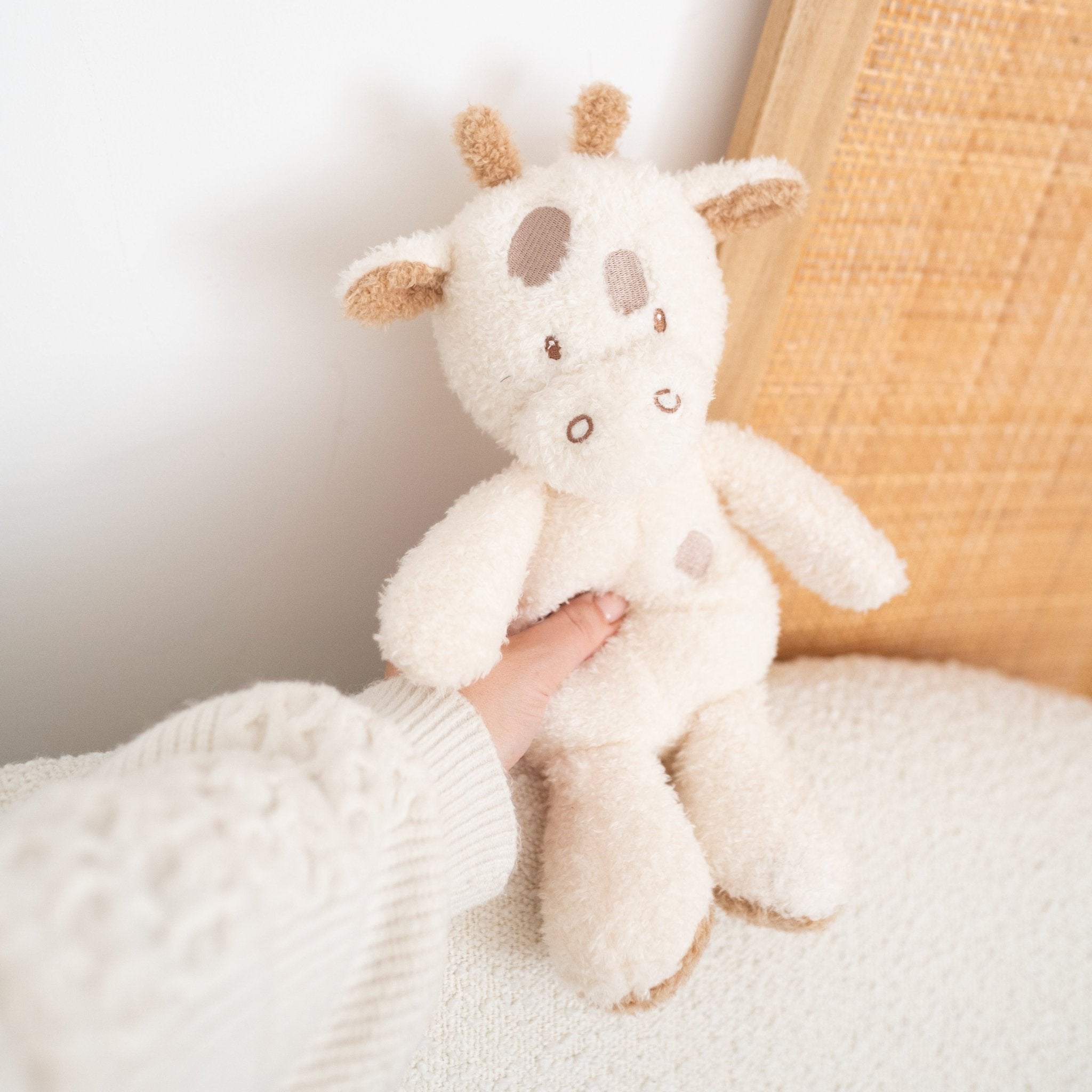 NATTOU Kuscheltier mit Name - Nashorn, Giraffe, Elefant - wunderwunsch