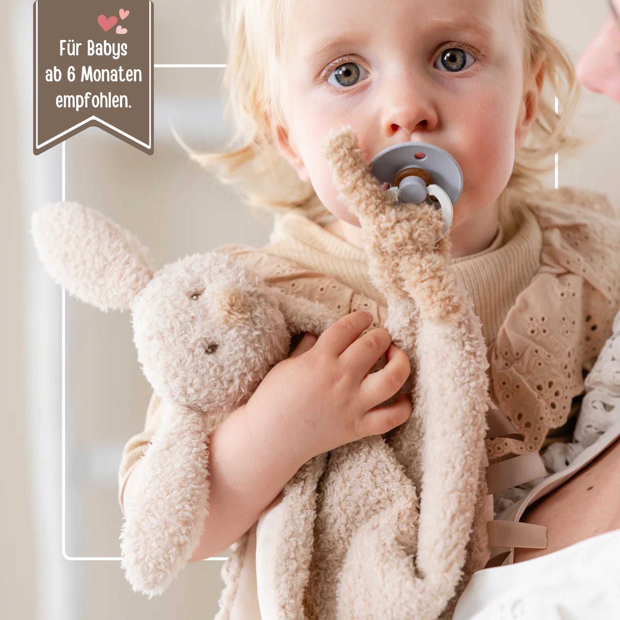 NATTOU Schmusetuch - BĂ€r, Hase - wunderwunsch