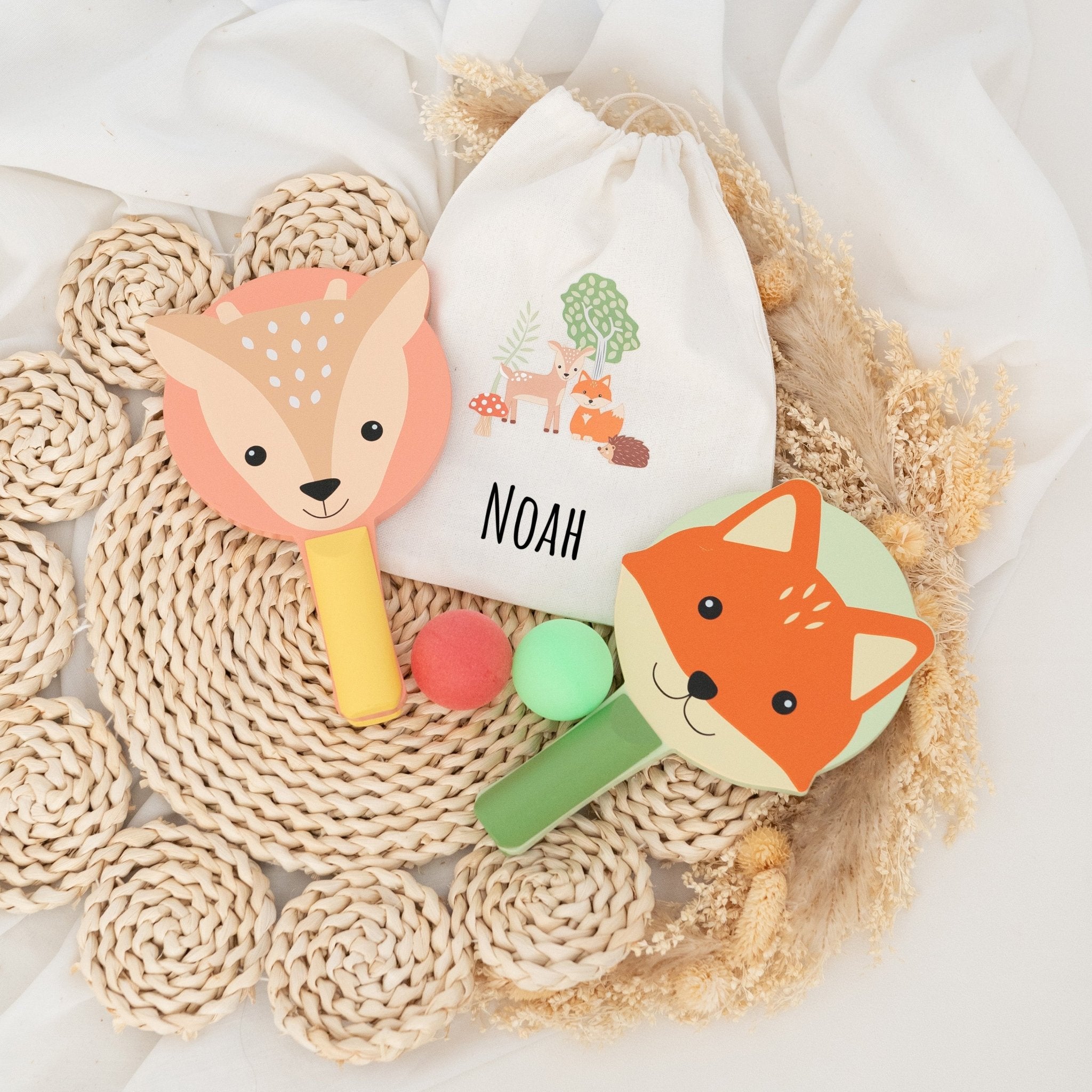 ORANGE TREE TOYS Ping Pong Set personalisiert - wunderwunsch