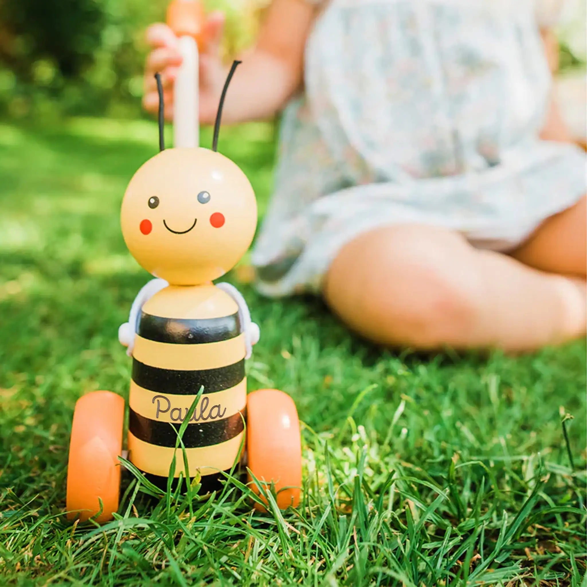 ORANGE TREE TOYS Schiebetier Biene - wunderwunsch