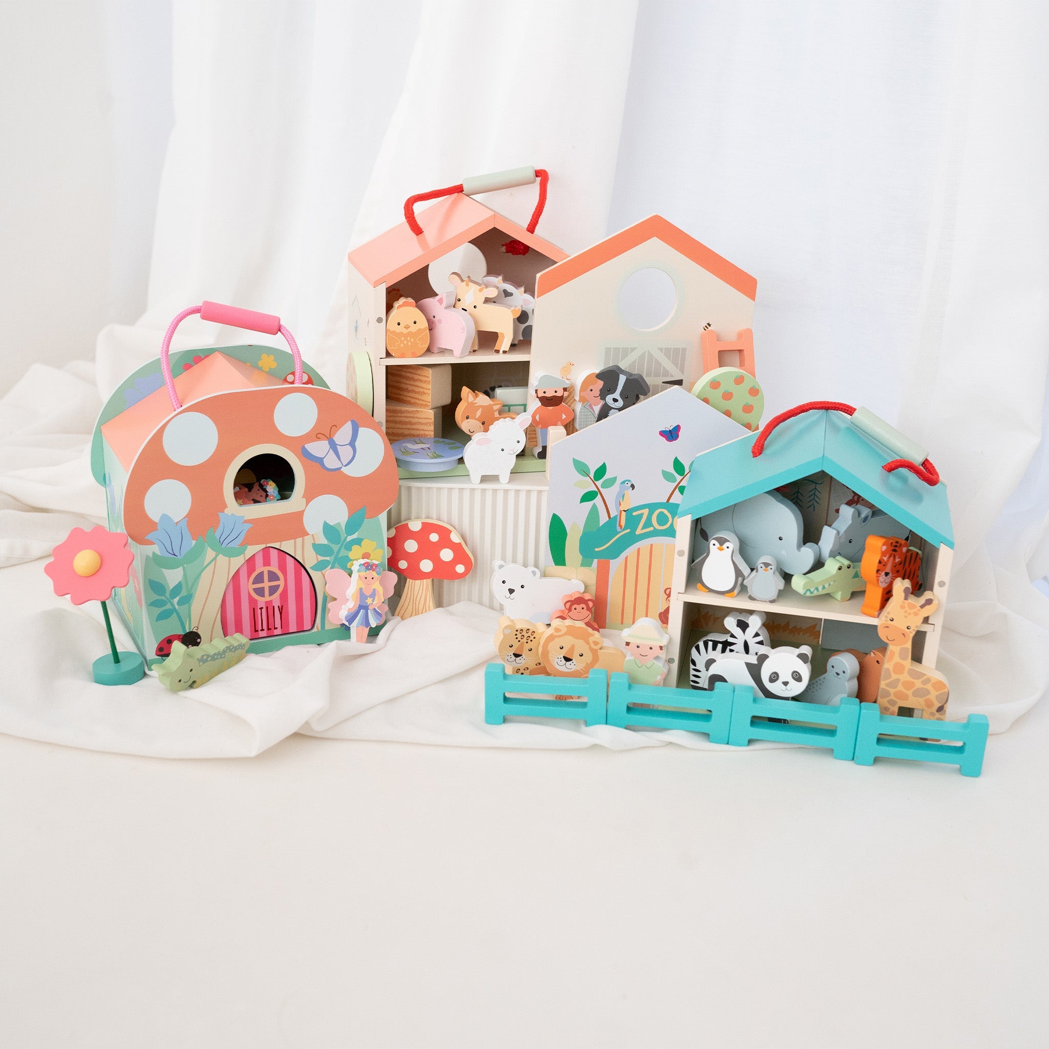 ORANGE TREE TOYS Spielhaus personalisiert - wunderwunsch
