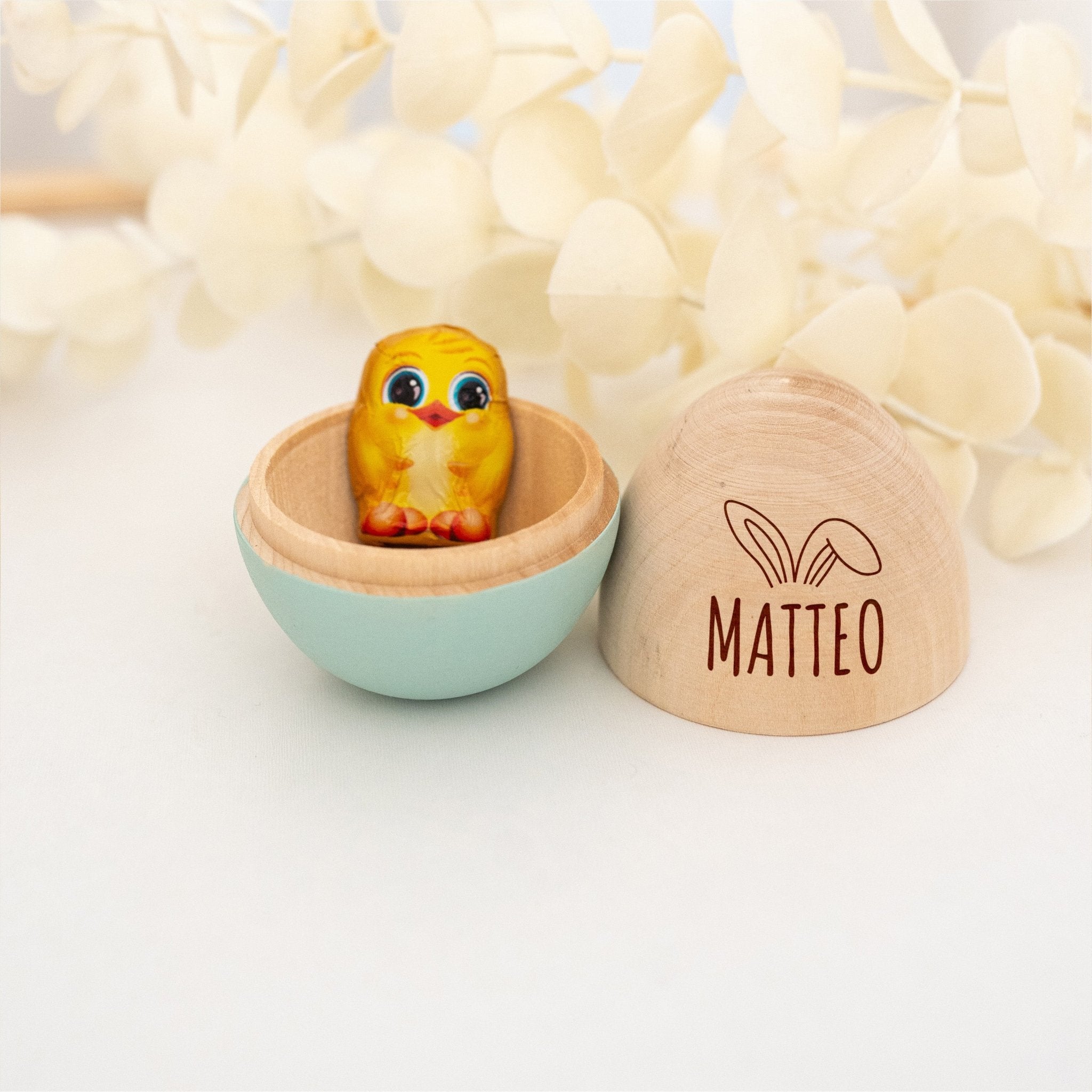 Osterei Schatulle in 3 Farben - wunderwunsch