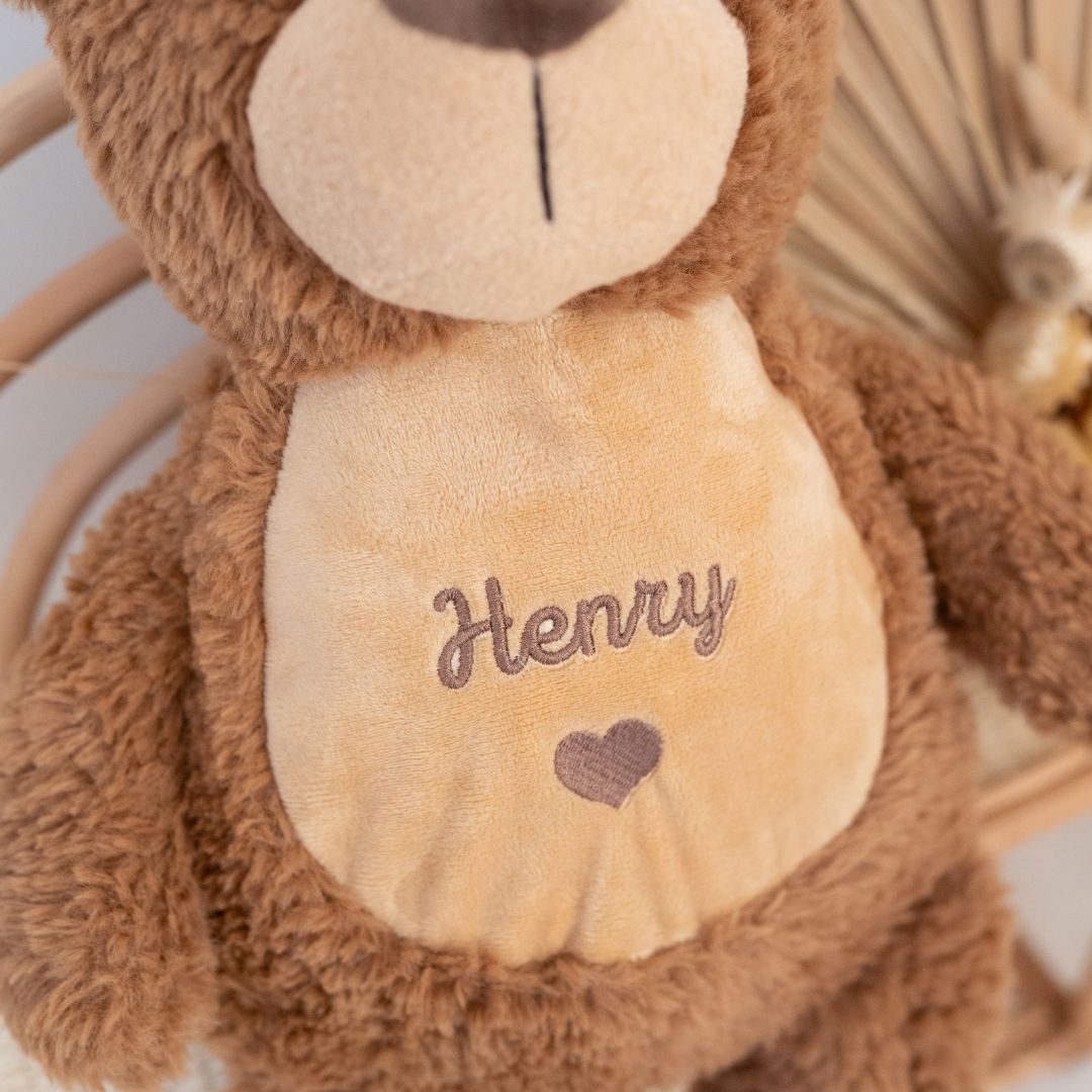 Personalisiertes Kuscheltier mit Namens - Stickerei - wunderwunsch