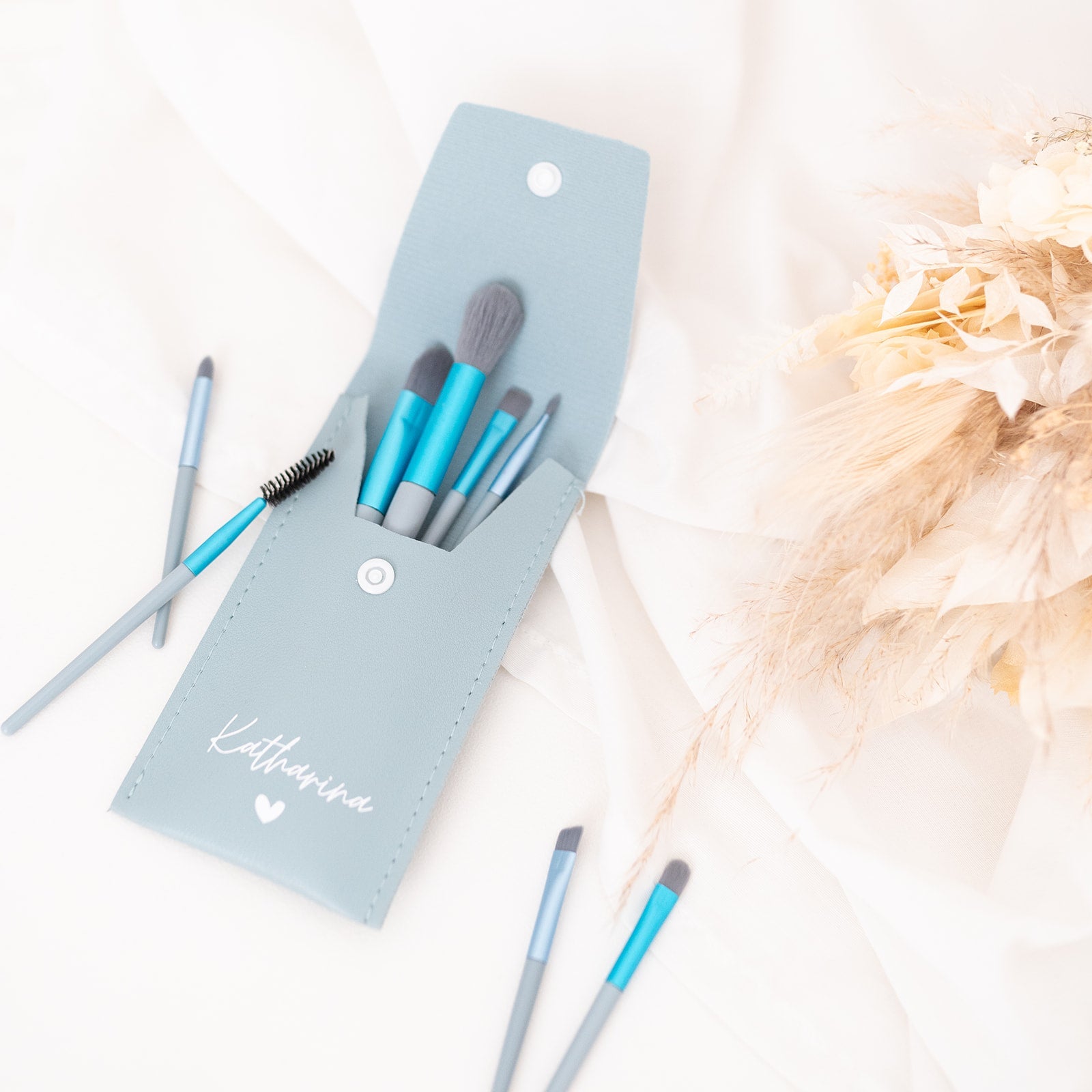 Pinseltasche mit Pinsel - wunderwunsch