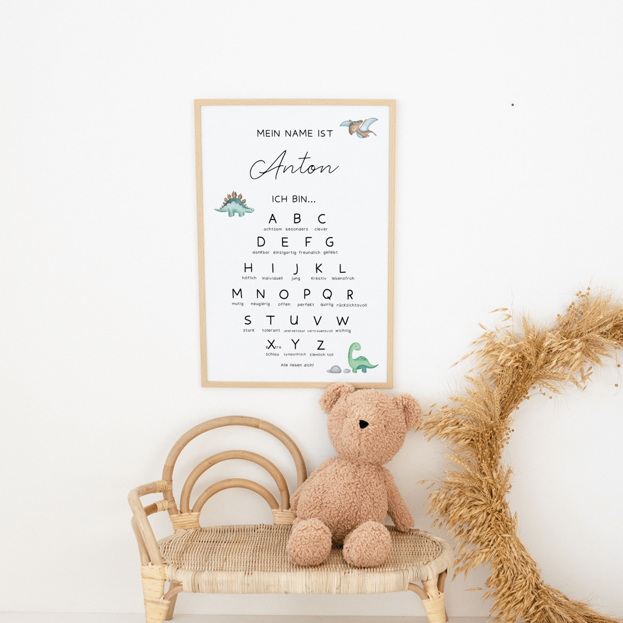 Poster - ABC Affirmationen - wunderwunsch