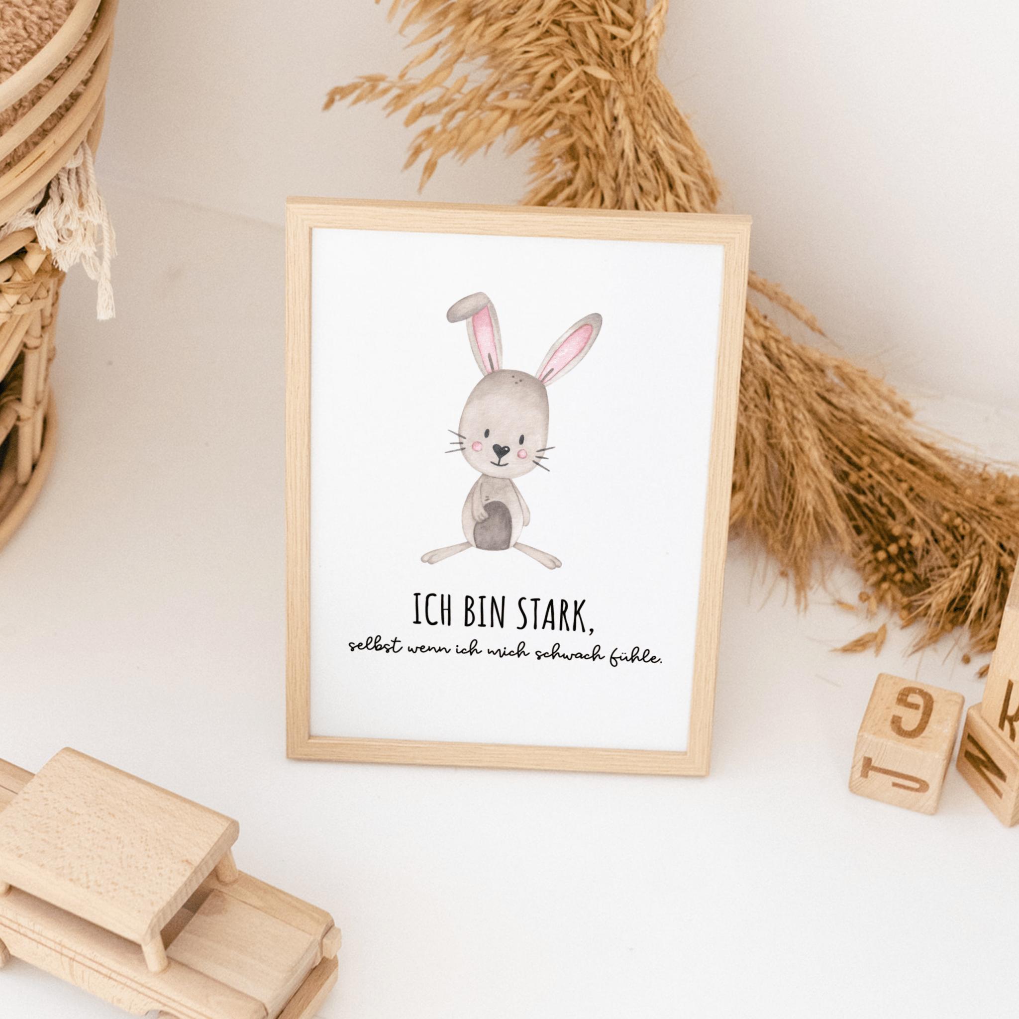 Poster - Tier Affirmationen - wunderwunsch