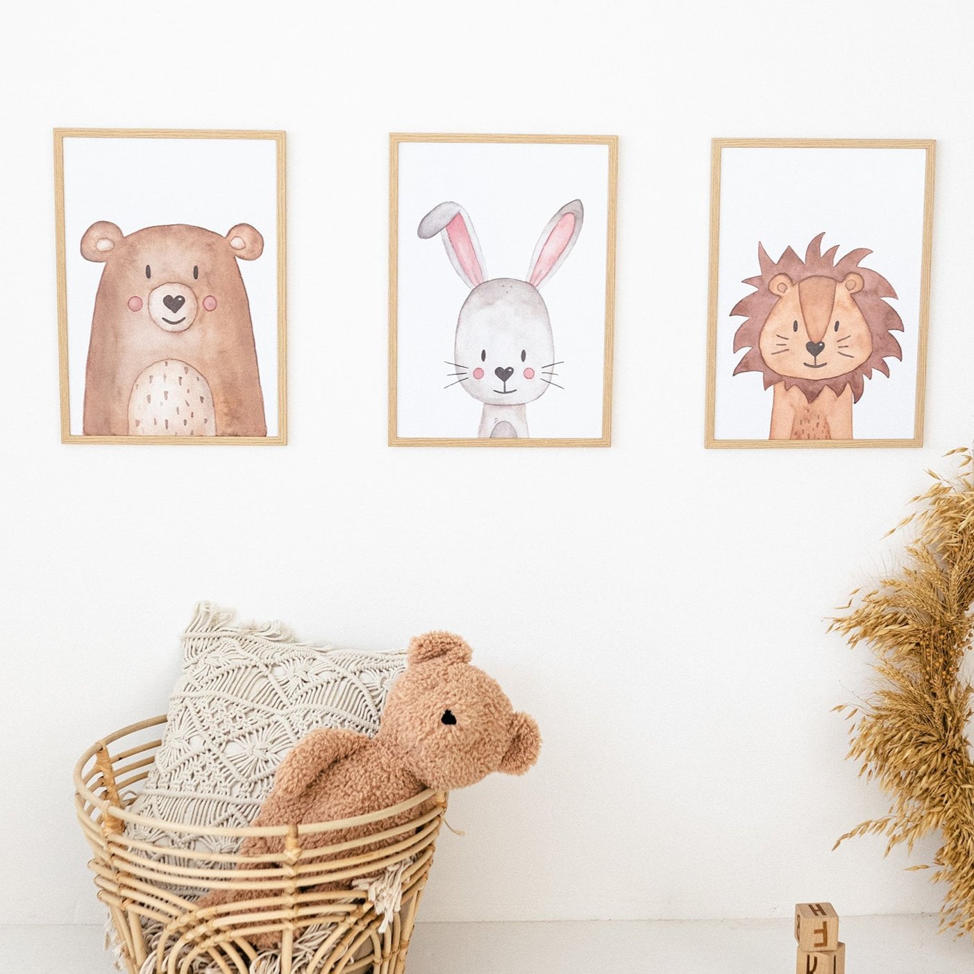 Poster - Tier Aquarell - wunderwunsch