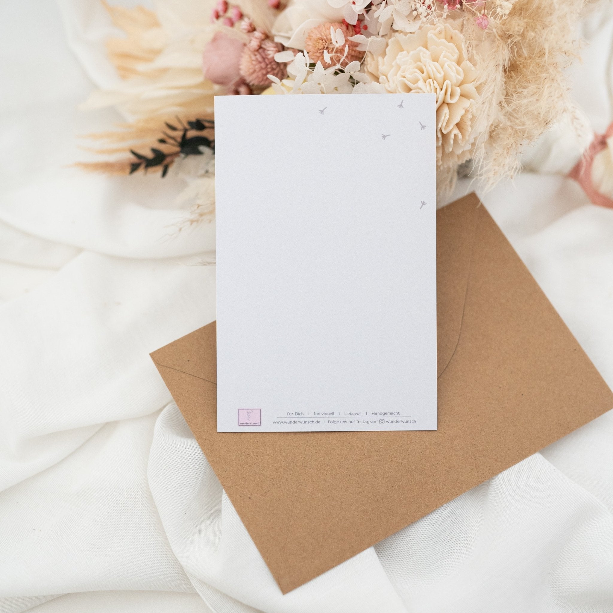 Postkarte "Bär" Für Dich - wunderwunsch
