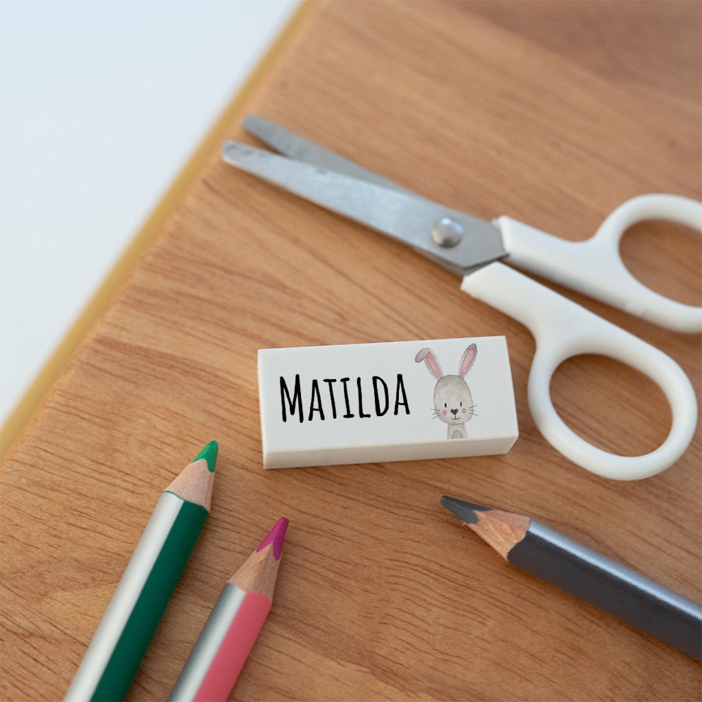 Radiergummi personalisiert - Tier Aquarell - wunderwunsch