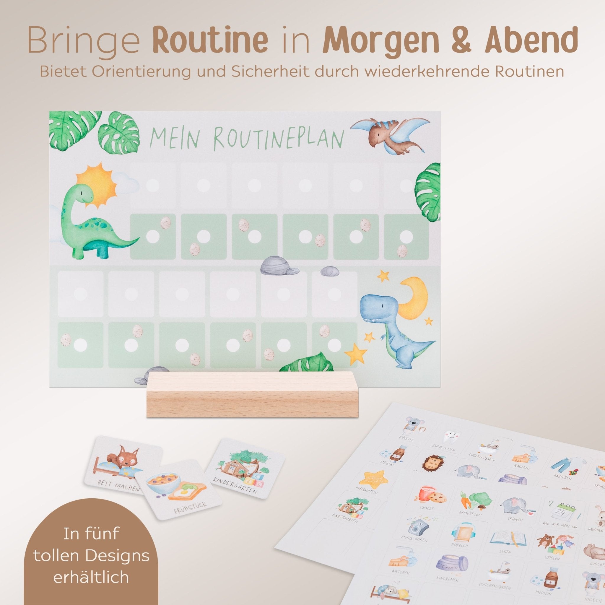 Routineplan "Dinos" - wunderwunsch