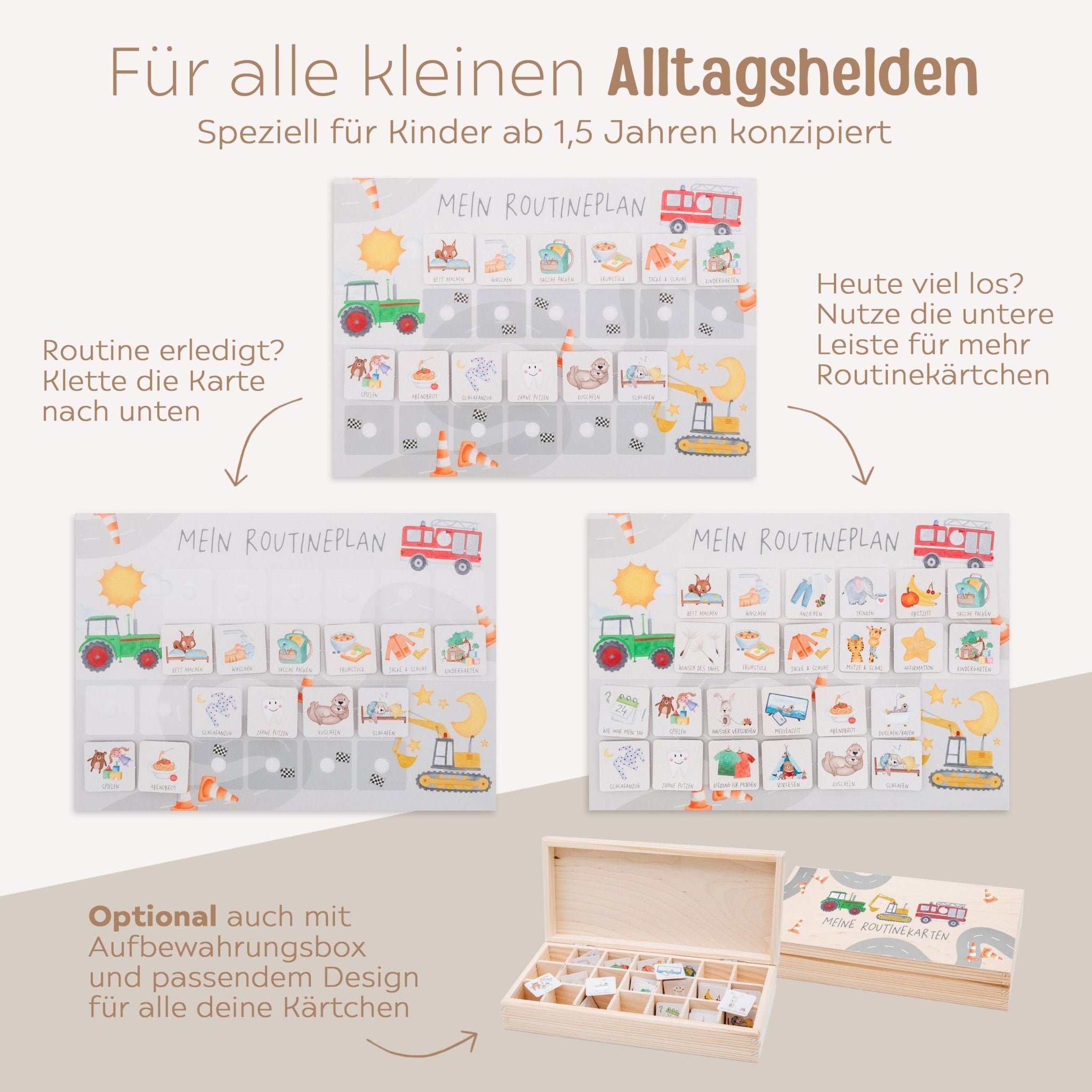 Routineplan "Fahrzeuge" - wunderwunsch