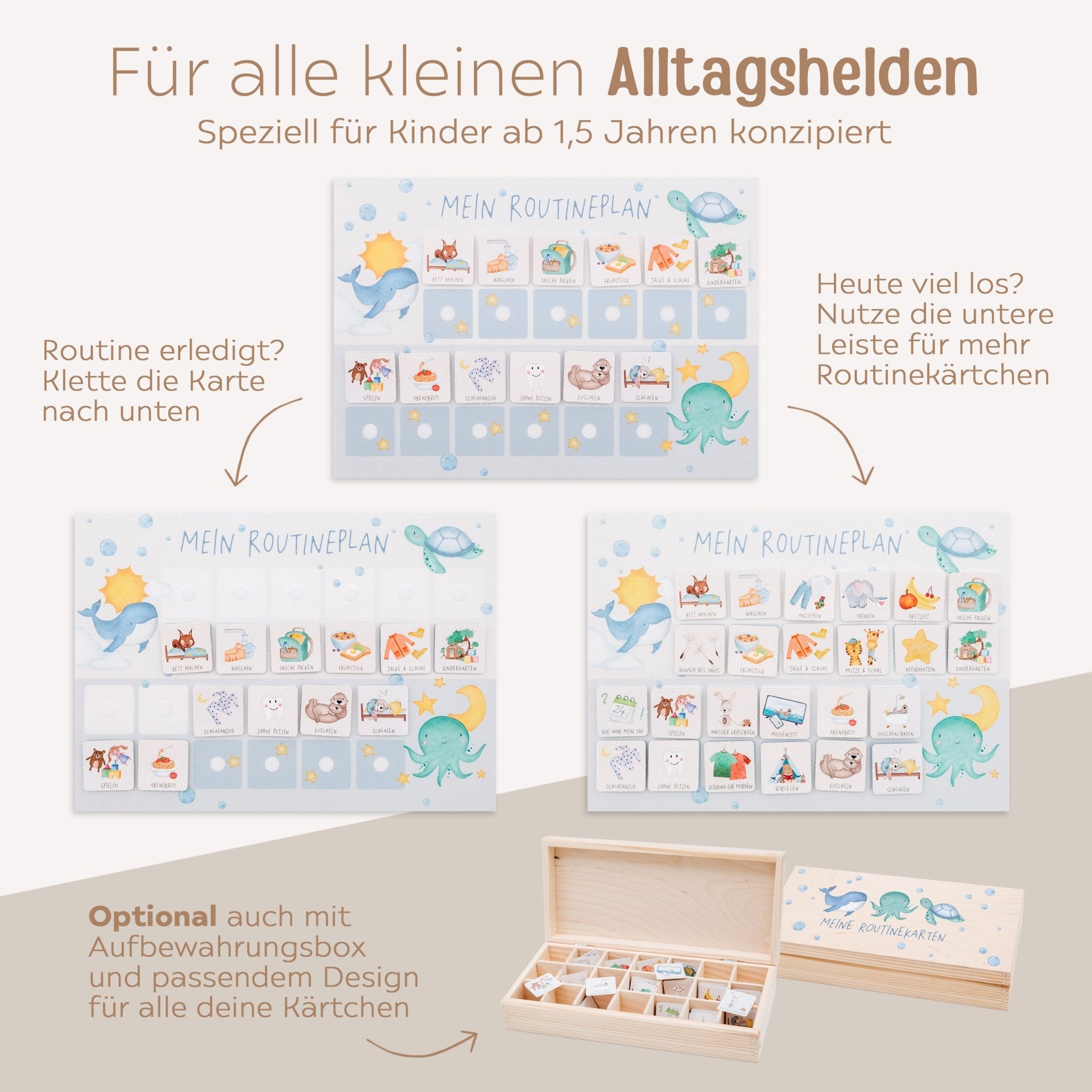 Routineplan "Meerestiere" - wunderwunsch