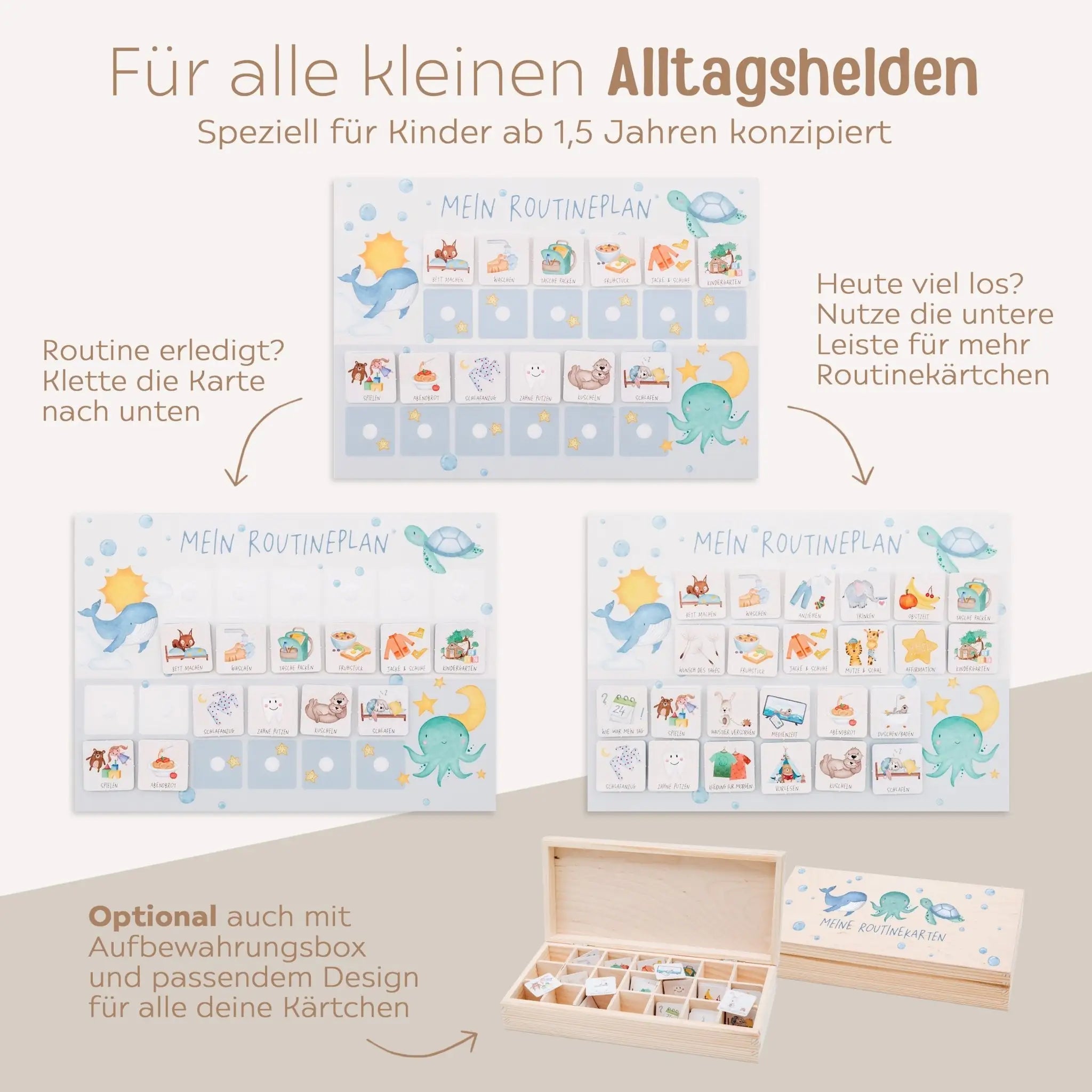 Routineplan "Meerestiere" - wunderwunsch