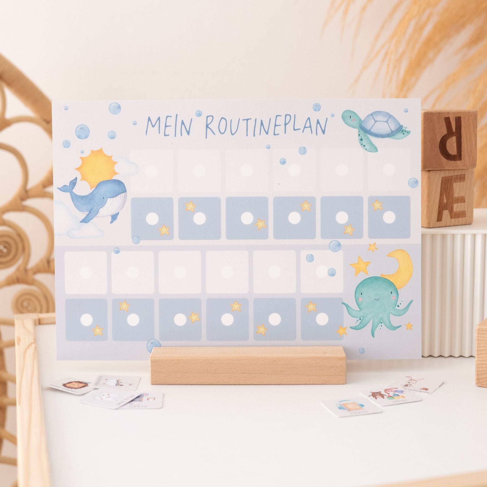 Routineplan "Meerestiere" - wunderwunsch