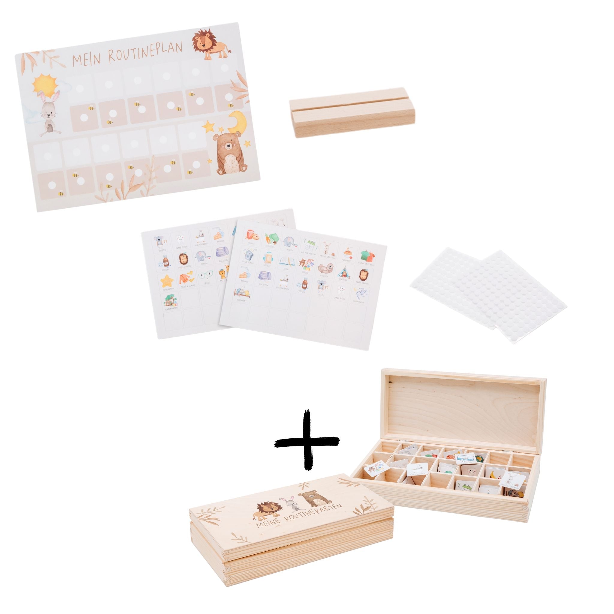 Routineplan "Tiere Boho" - wunderwunsch