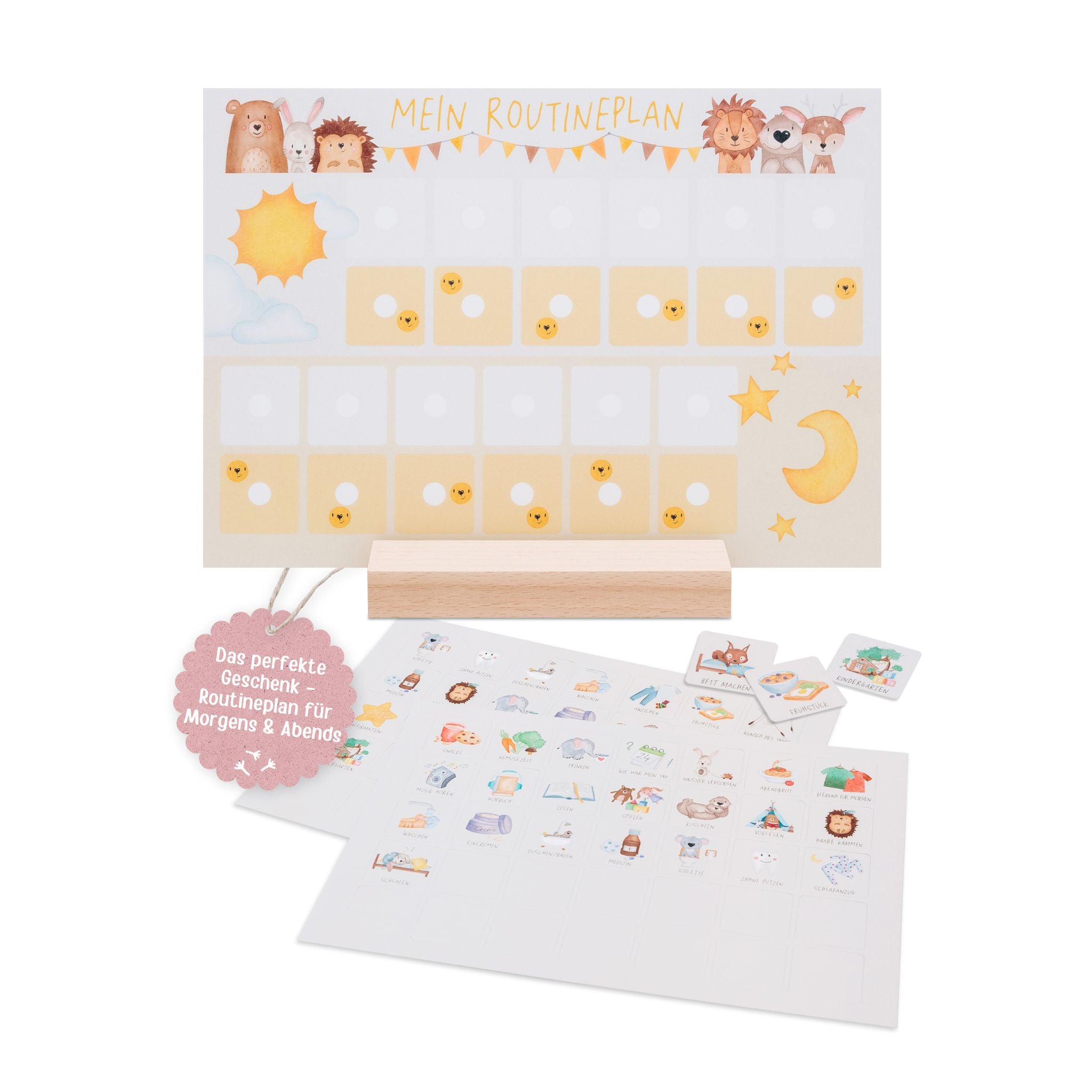 Routineplan "Tiere Girlande" - wunderwunsch