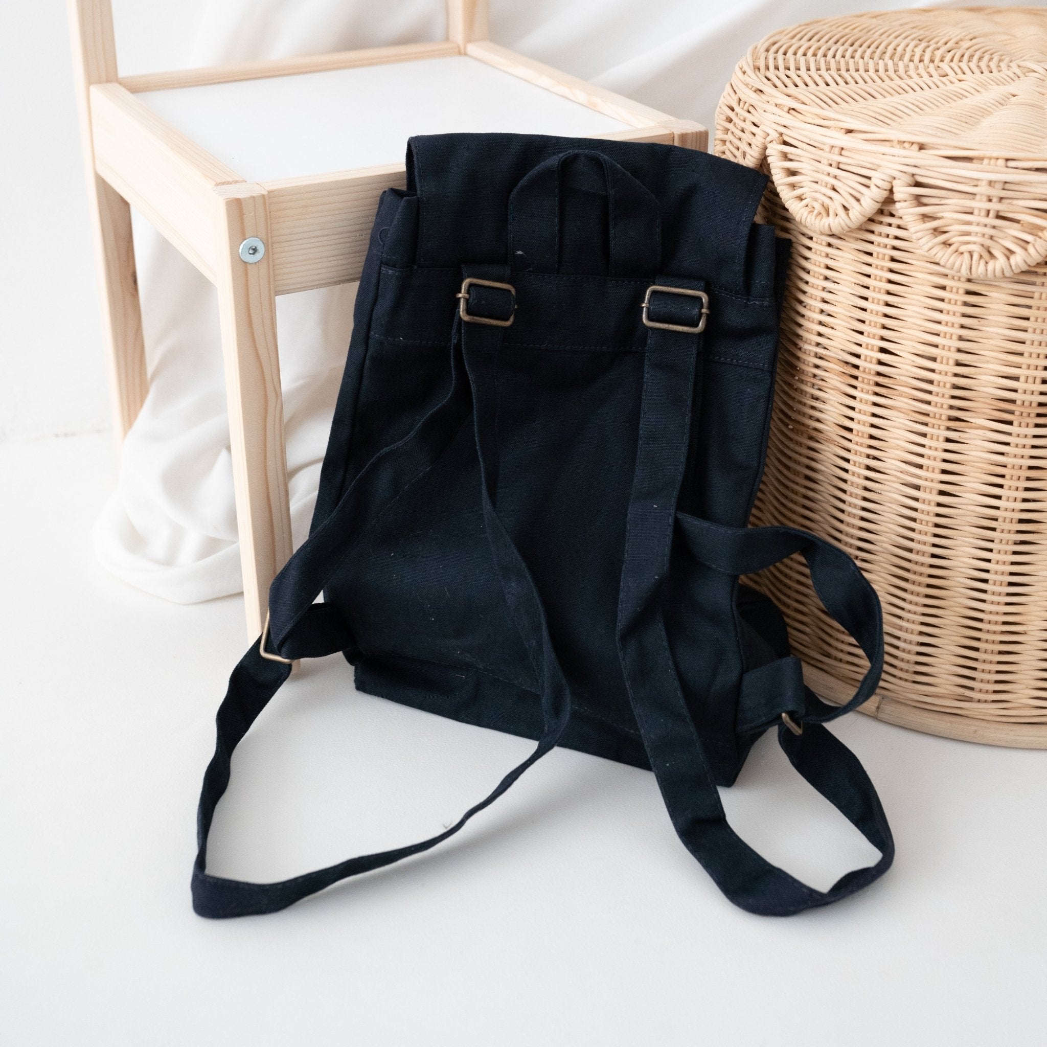 Rucksack mit Namensstick & Regenbogen - wunderwunsch